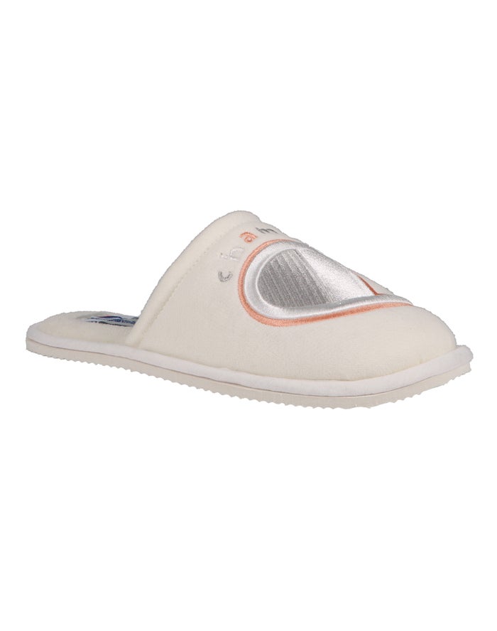 Champion Womens Slippers NZ - Sleepover Ii White ( 1279-QXTKN )